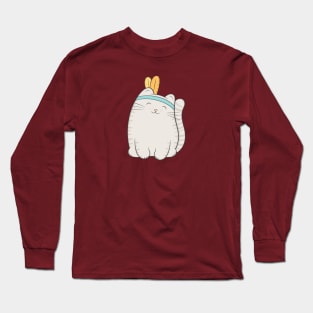 fin, the cat Long Sleeve T-Shirt